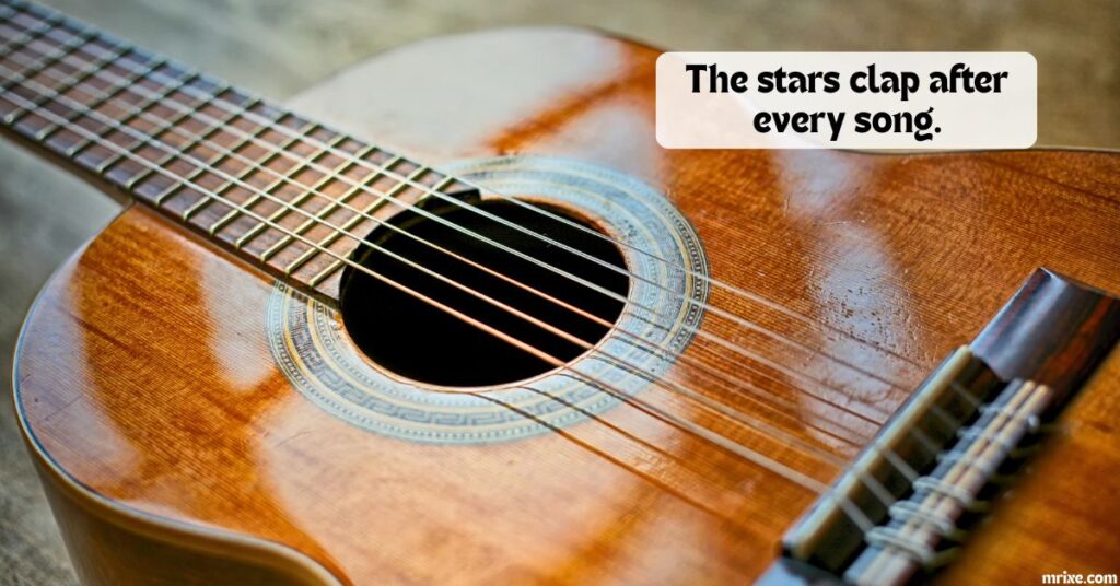 Campfire Guitar Giggles Under the Stars