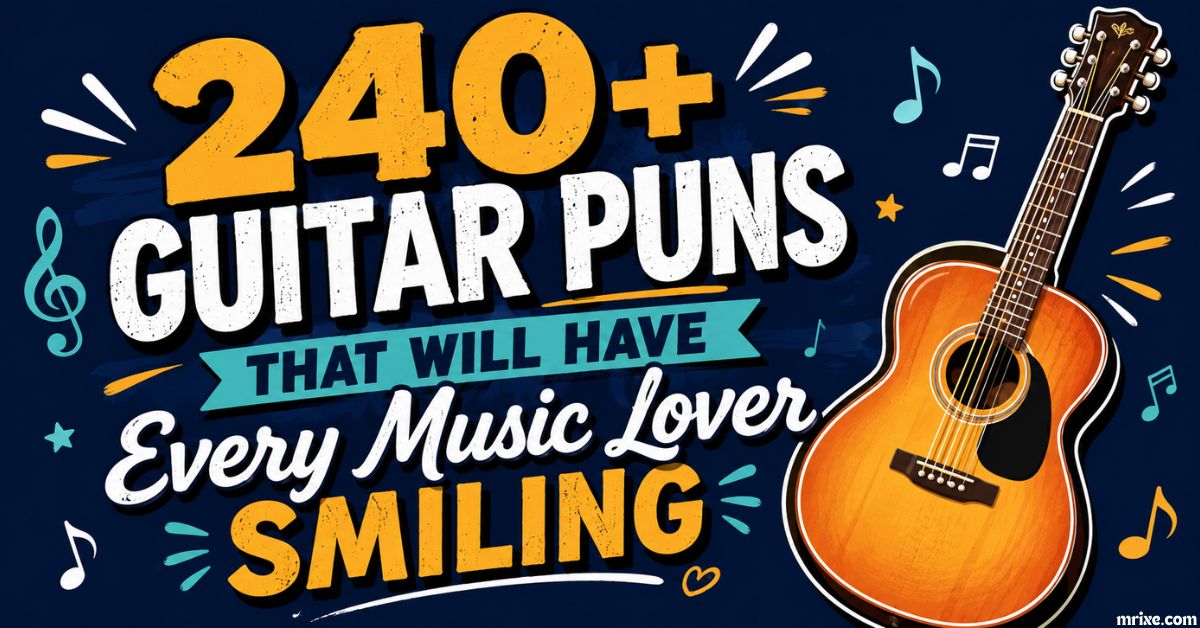 Guitar Puns