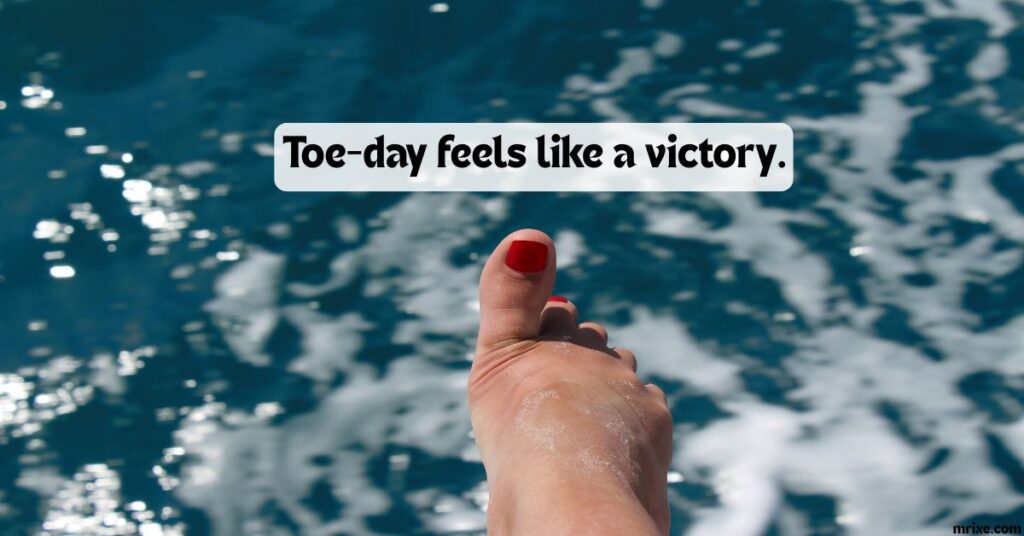 Viral Toe Jokes Everyone's Talking About