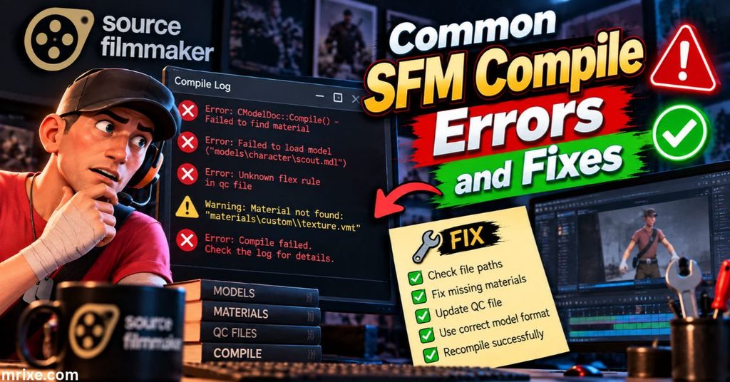 Common SFM Compile Errors and Fixes