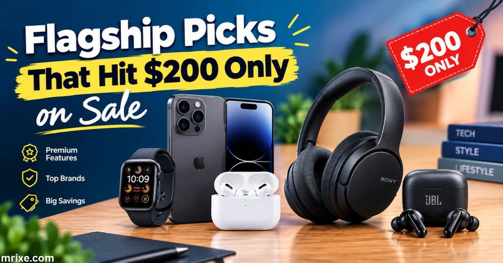 Flagship Picks That Hit $200 Only on Sale