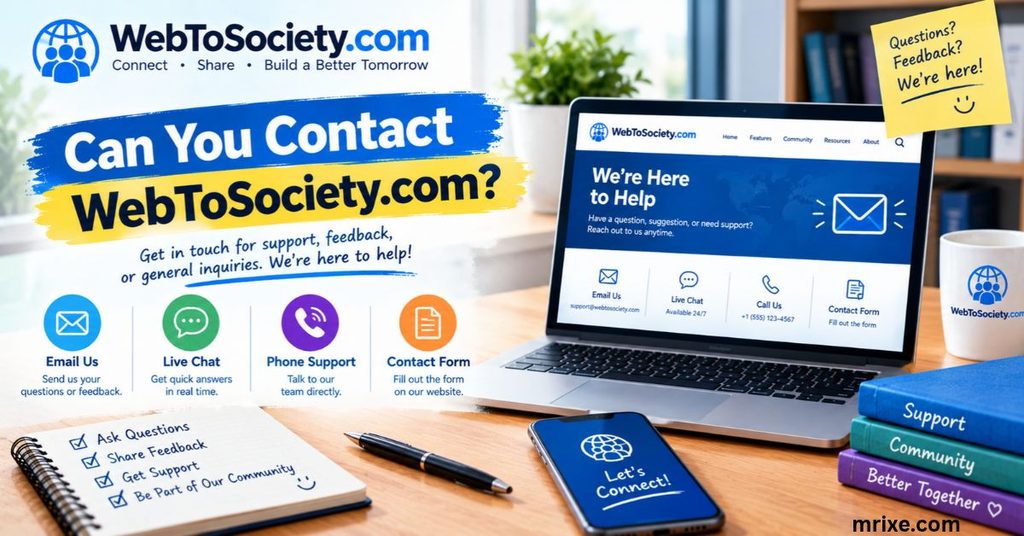 Can You Contact WebToSociety.com