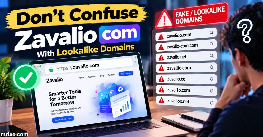 Don't Confuse Zavalio com With Lookalike Domains