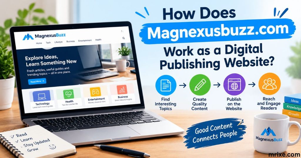 How Does Magnexusbuzz.com Work as a Digital Publishing Website