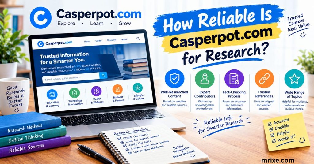 How Reliable Is Casperpot.com for Research