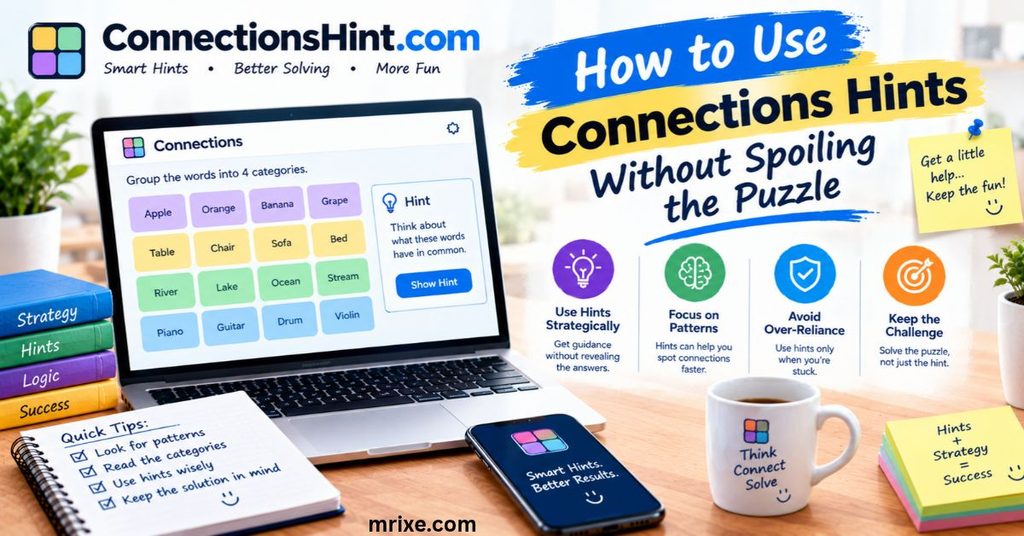 How to Use Connections Hints Without Spoiling the Puzzle