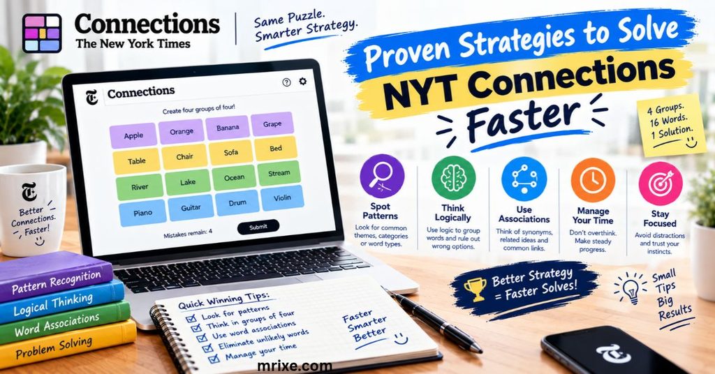 Proven Strategies to Solve NYT Connections Faster