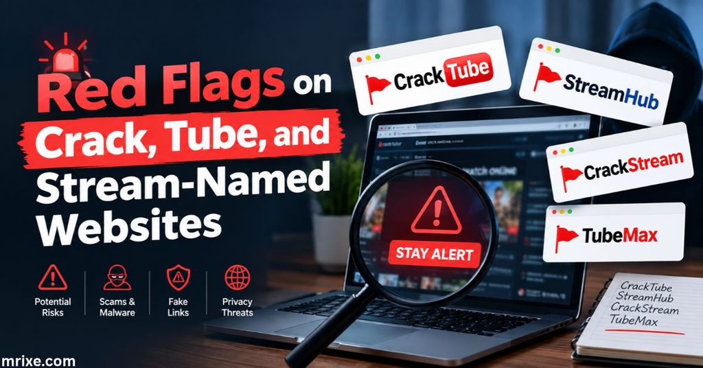 Red Flags on Crack, Tube, and Stream-Named Websites
