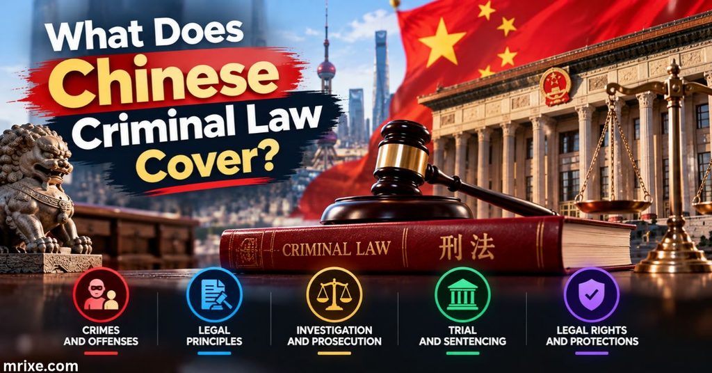 What Does Chinese Criminal Law Cover