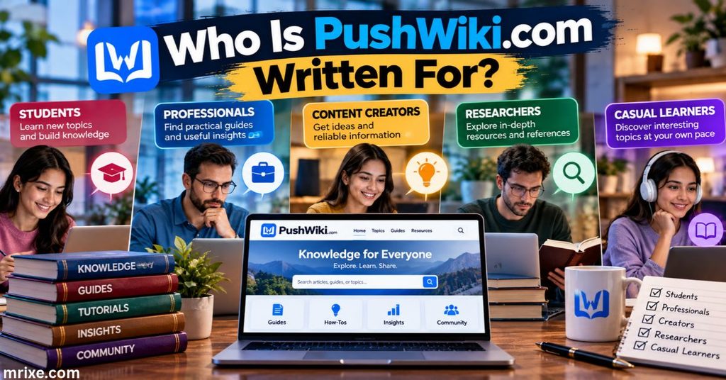 Who Is PushWiki.com Written For