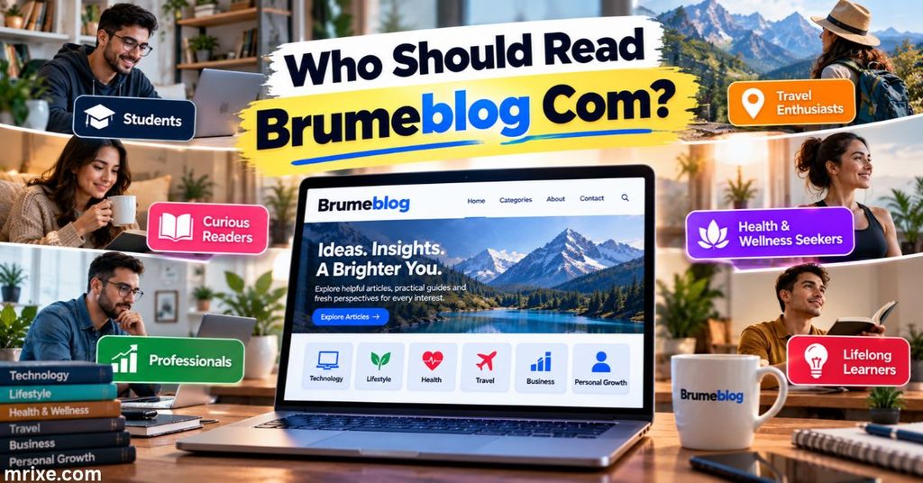 Who Should Read Brumeblog Com